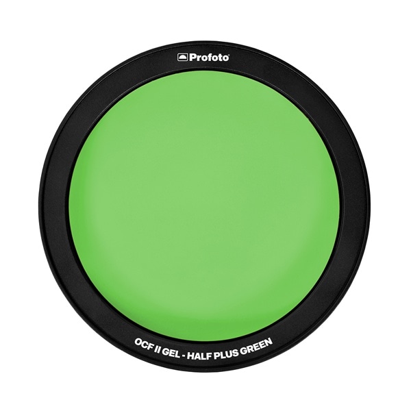 【ポイント3倍/SALE】Profoto(プロフォト) OCFII ジェル Half Plus Green 101045