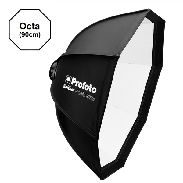 【ポイント3倍/SALE】Profoto(プロフォト) ソフトボックス 3’(90cm) オクタ ホワイト 201710