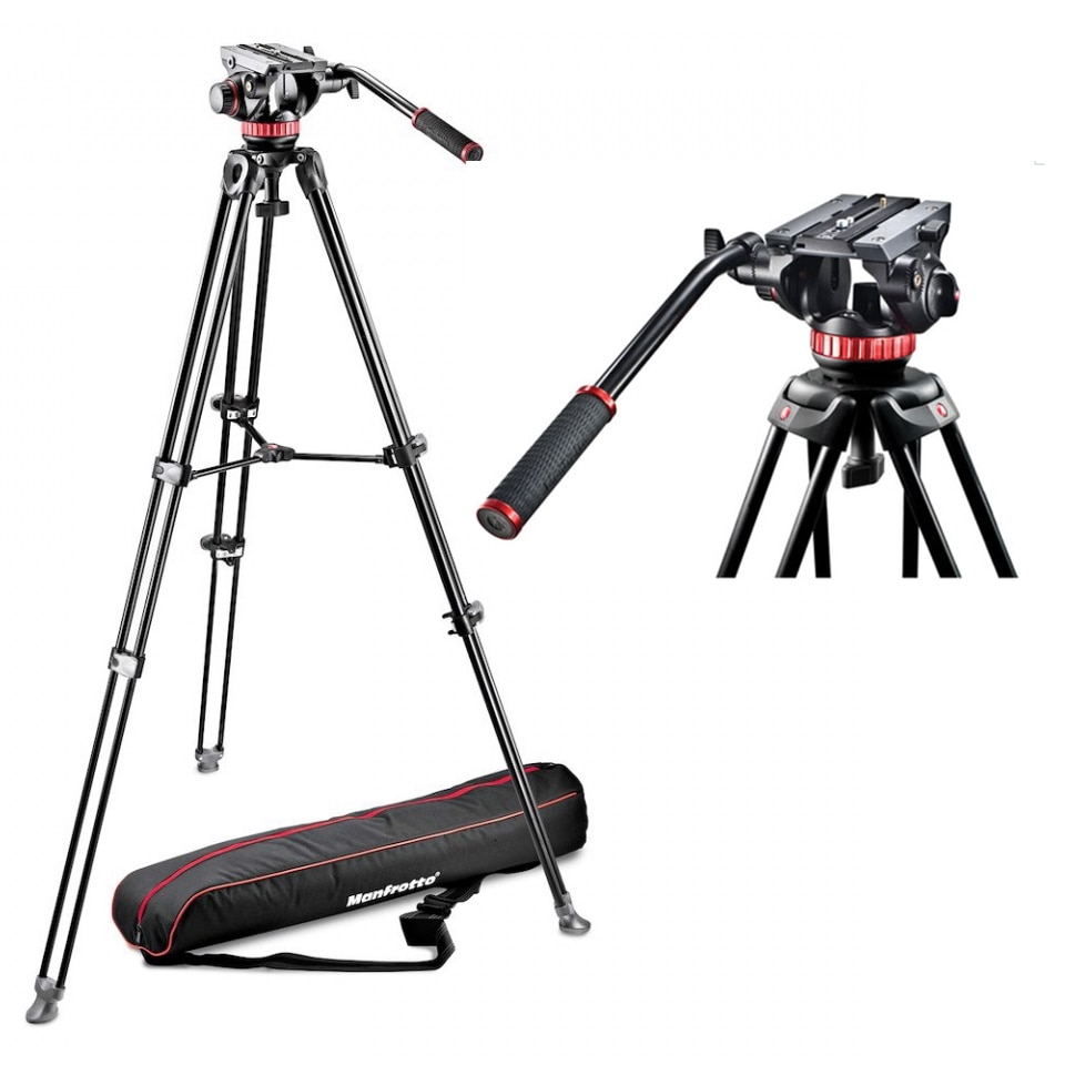 Manfrotto(マンフロット) ビデオキット ツイン3段アルミ MSタイプ MVK502AM-1