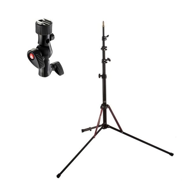 Manfrotto(マンフロット) ナノポール 4段ライトスタンド 195cm オスダボ MS0490A-1: スタンド・スタジオ用品 銀一オンラインショップ  | 撮影用背景-プロフェッショナル映像・撮影機材専門店