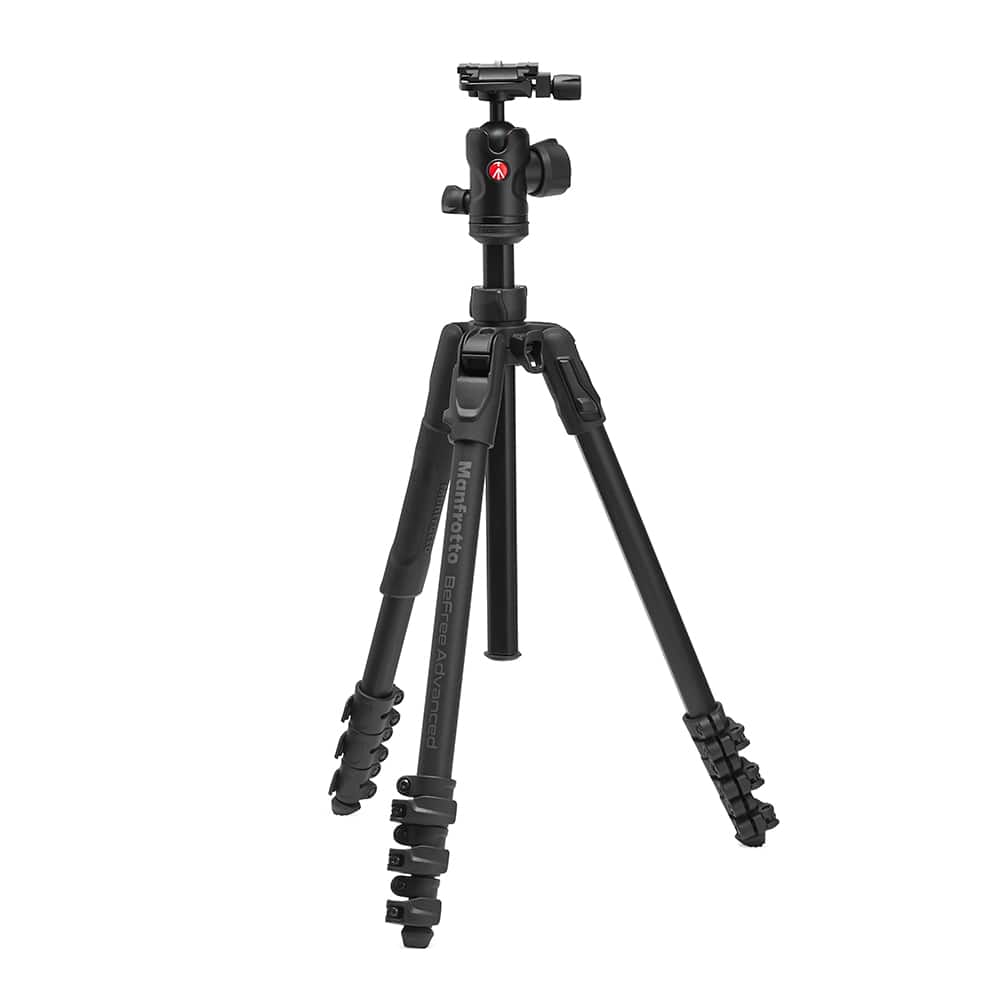 【予約受付中】Manfrotto(マンフロット) befree アドバンス AS レバーアルミ 三脚キット MKBFRLA4FB-BH