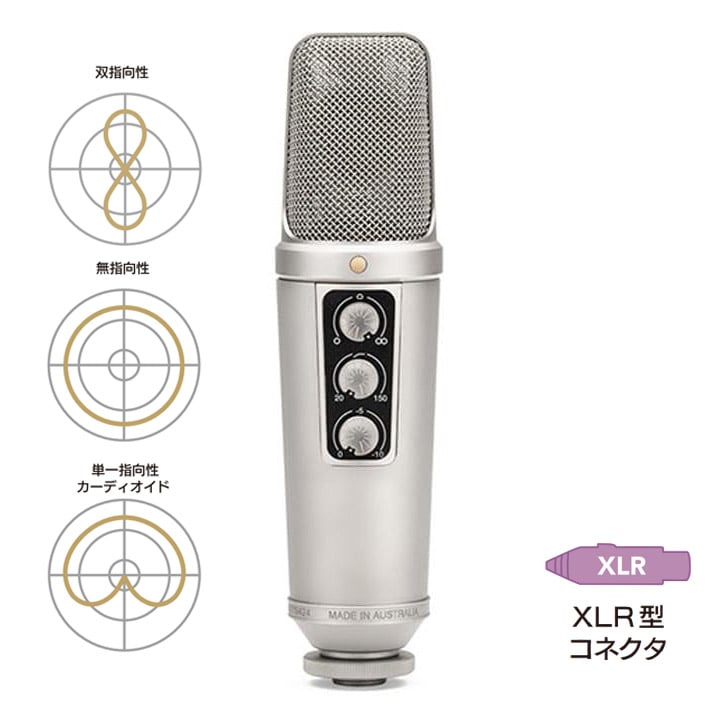 【30%/OUTLET】RODE(ロード) NT2000 / コンデンサーマイク / NT2000