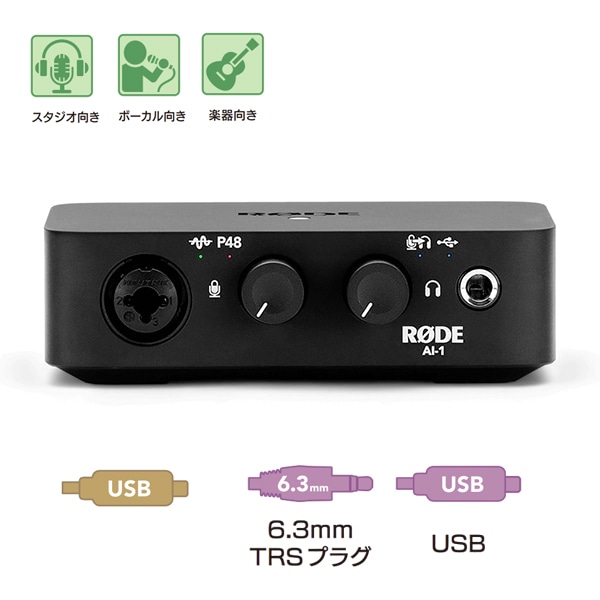 RODE(ロード) AI-1 / オーディオインターフェース / AI1