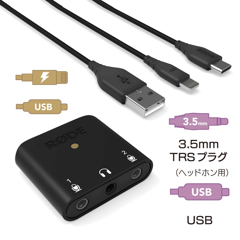 RODE(ロード) AI-マイクロ / オーディオインターフェース / AIMICRO