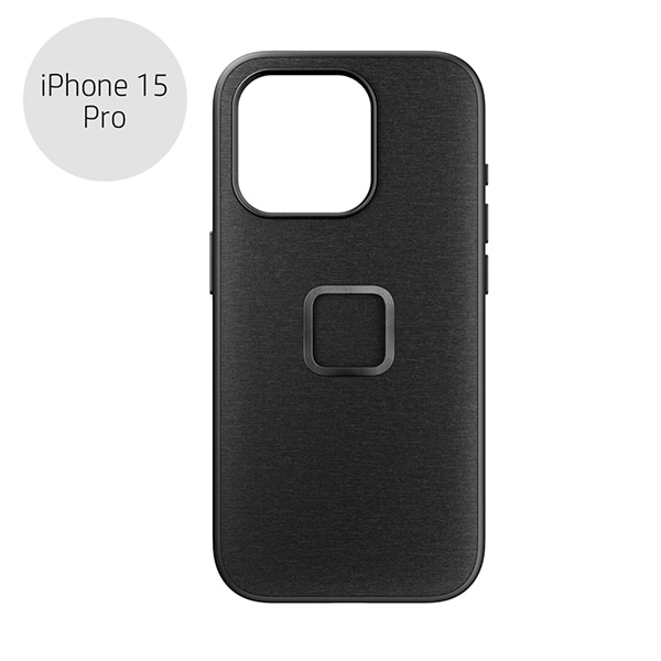 Peak Design(ピークデザイン) エブリデイ ケース iPhone 15 Pro V2 チャコール / M-MC-BK-CH-2
