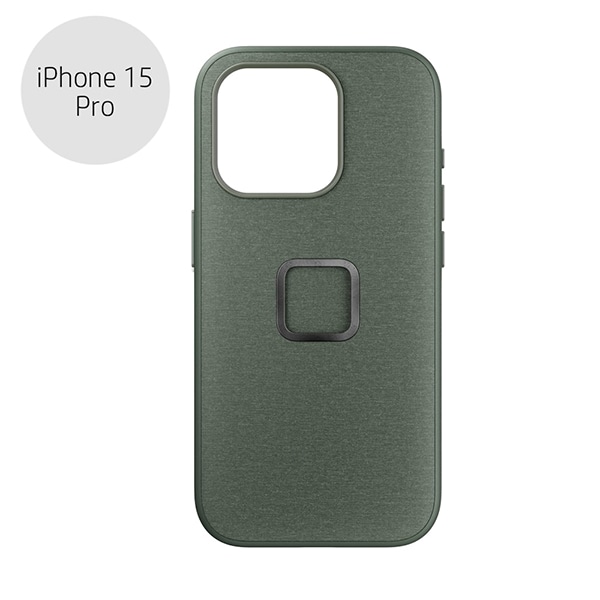 Peak Design(ピークデザイン) エブリデイ ケース iPhone 15 Pro V2 セージ / M-MC-BK-SG-2