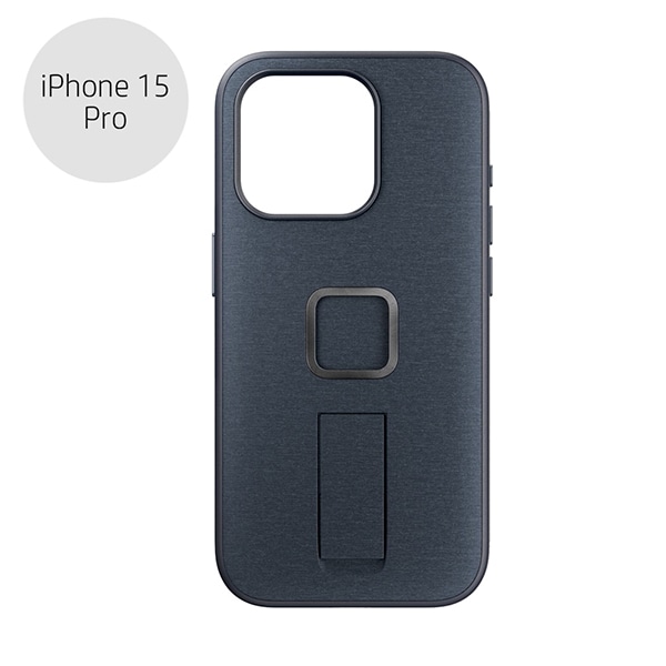 【8/25-キャンペーン】Peak Design(ピークデザイン) エブリデイ ループ ケース iPhone 15 Pro V2 ミッドナイト / M-LC-BK-MN-2