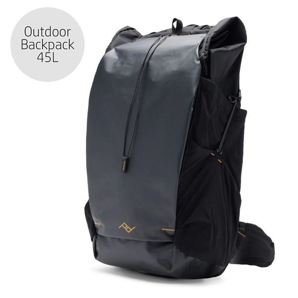 Peak Design(ピークデザイン) アウトドア バックパック 45L ブラック / BABP-45-BK-1