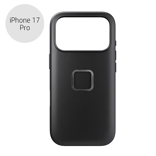 Peak Design(ピークデザイン) エブリデイ ケース iPhone 17 Pro ブラック / クラリーノ / M-MC-CF-BK-1