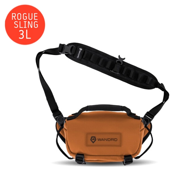 【50%OFF/OUTLET】WANDRD(ワンダード) ローグスリング 3L セドナオレンジ SLG3-SO-1