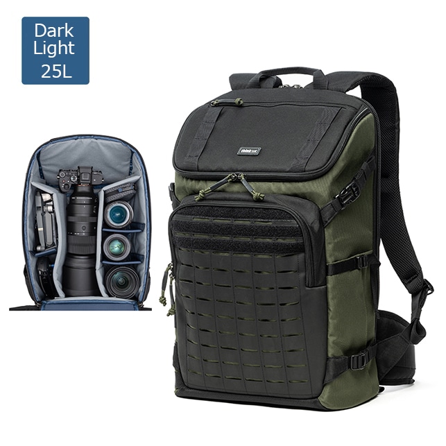 【予約受付中】thinkTANKphoto(シンクタンクフォト) ダークライト 25L モンタナグリーン