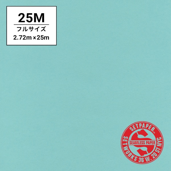 SETPAPER(セットペーパー) フル 2.72x25m ♯40(アクアブルー)