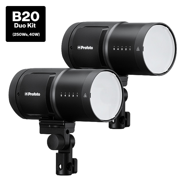 【-5/14キャンペーン】Profoto(プロフォト) B20 DUOキット(2灯) 901076-JP