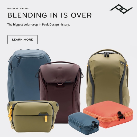【Peak Design】New Color Debut！