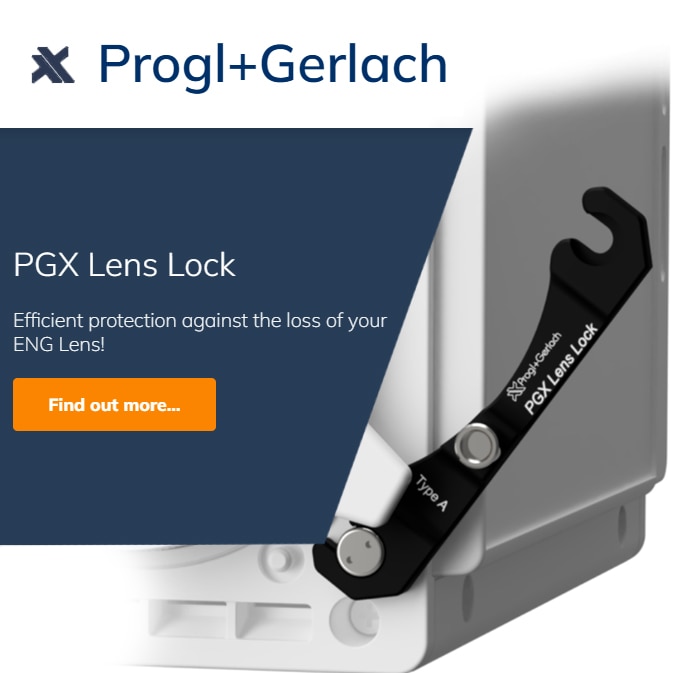 【Progl+Gerlach】『新製品』Sony BRC-AM7用マウント/レンズロック他