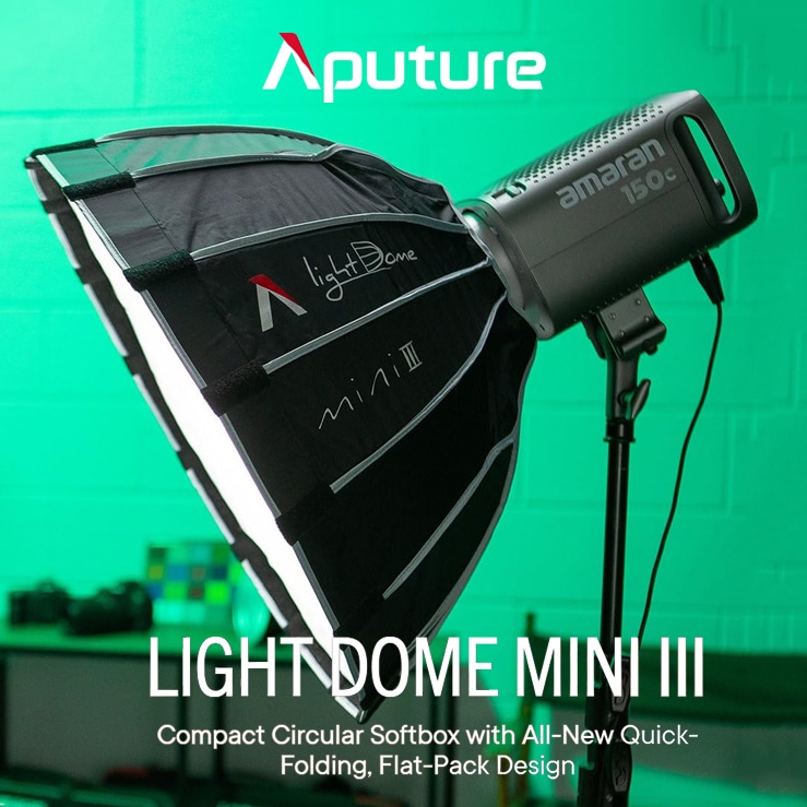 【Aputure】Light Dome mini III