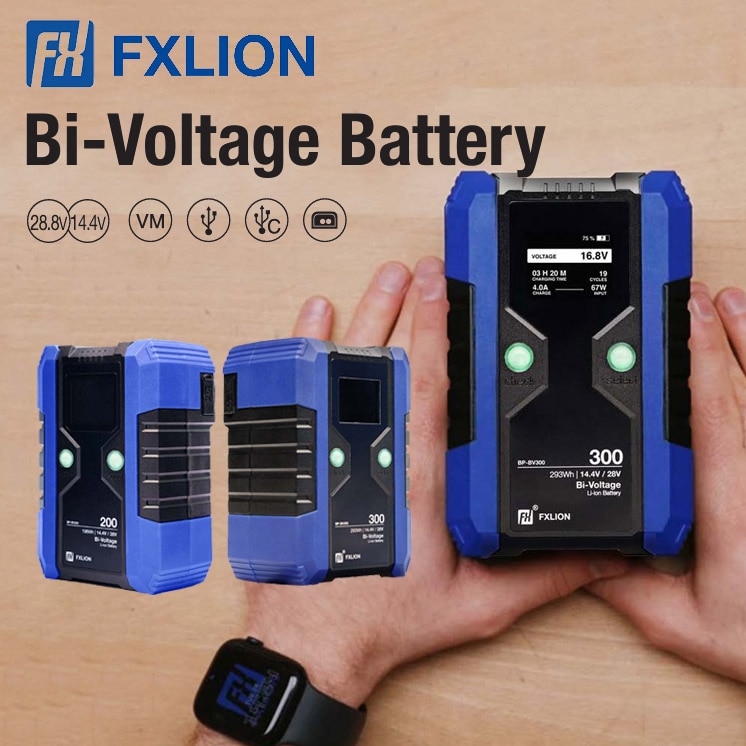 【FXLION】受注開始 Vマウントバッテリー4種類