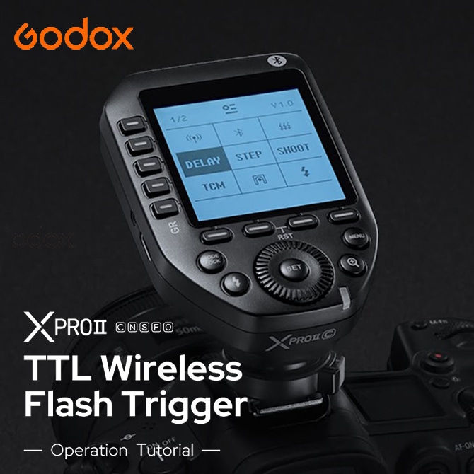 【GODOX】『ワイヤレスフラッシュトリガーX PRO II』 富士フイルム/オリンパス/パナソニック対応登場