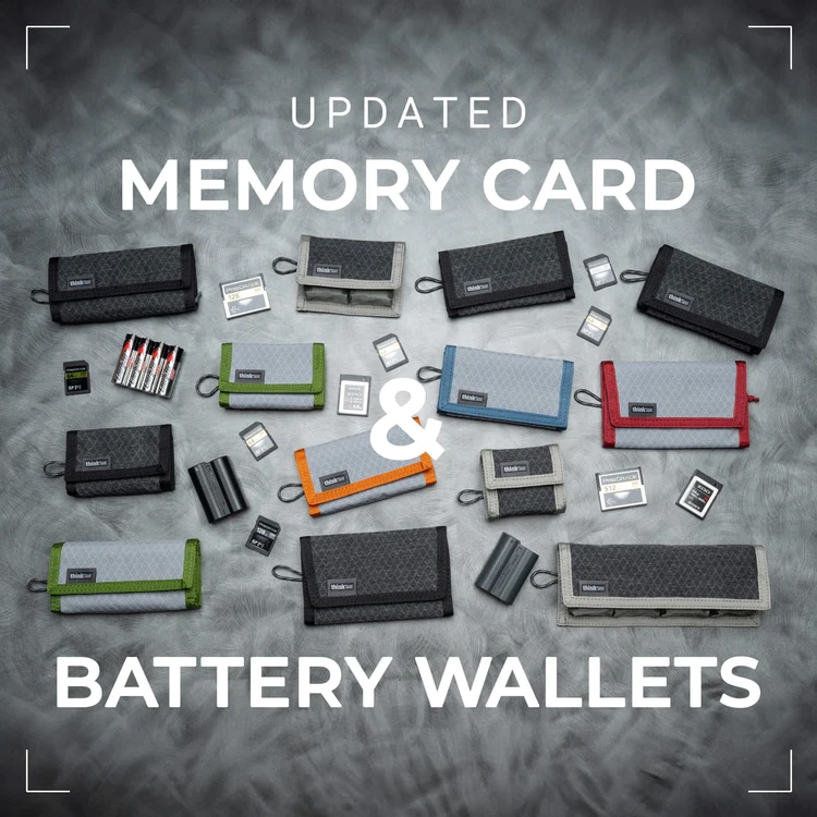 【thinkTANKphoto】新製品 ウォレット&バックパック