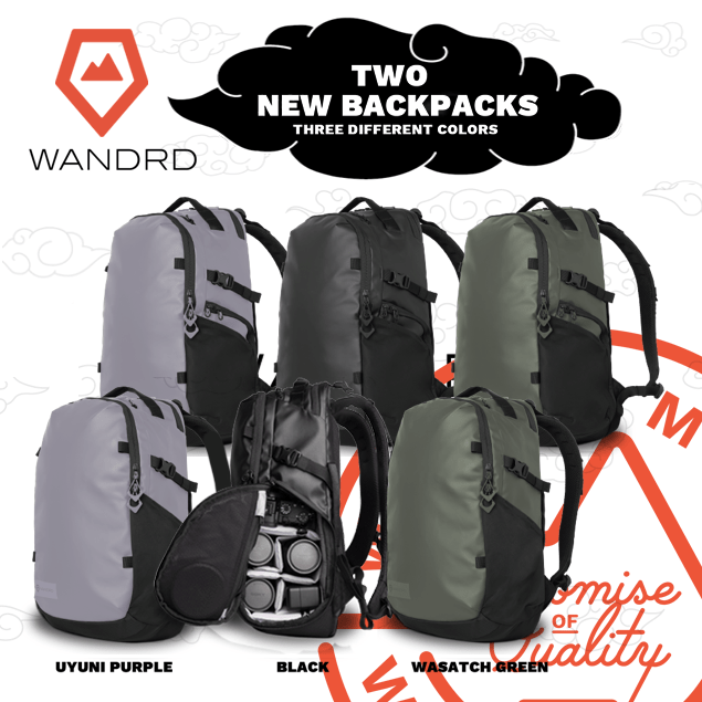 【WANDRD】雲のような快適さを備えた日常使いのバッグ「STRATUS」＆「NIMBUS」