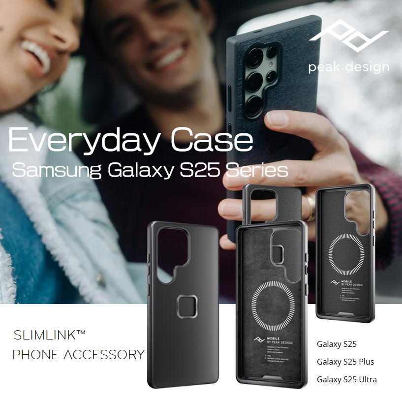 【Peak Design】モバイルシリーズに、Galaxy S25シリーズ用のケースが登場