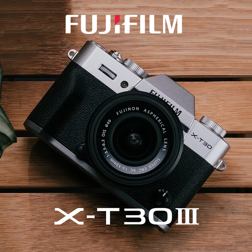 【FUJIFILM】小型軽量ボディ/約2610万画素/高速画像処理エンジンを搭載したミラーレスデジタルカメラ「FUJIFILM X-T30 III」