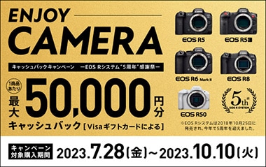 キャッシュバックキャンペーン対象】Canon(キヤノン) EOS R5 デジタル ...
